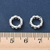 Brass Large Hole Beads KK-P355-24S-2