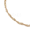 2Pcs 2 Colors Adjustable 304 Stainless Steel Slider Bracelets BJEW-JB12328-5