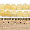 Natural Golden Silk Jade Beads Strands X-G-Z112-A01-8mm-5