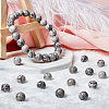 Natural Map Stone/Picasso Stone/Picasso Jasper Beads Strands G-OC0001-04-5