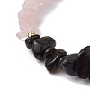 Carcer Guardian Gemstone Stretch Bracelets BJEW-JB11108-06-4