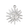 304 Stainless Steel Pendants STAS-D366-01H-P-1