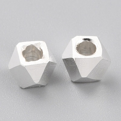 Brass Spacer Beads KK-O133-202C-S-1