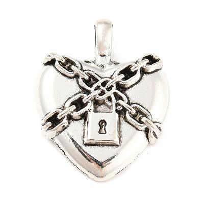 Tibetan Style Alloy Pendants PALLOY-Z021-01C-AS-1