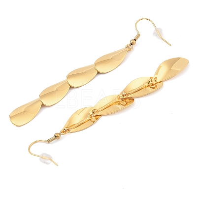 304 Stainless Steel Dangle Earrings EJEW-Z065-04G-1