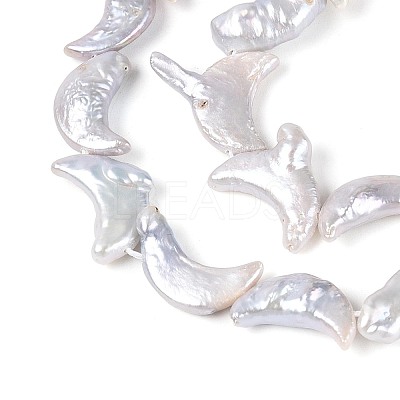 Natural Baroque Keshi Pearl Beads Strands PEAR-N020-P06-01B-1