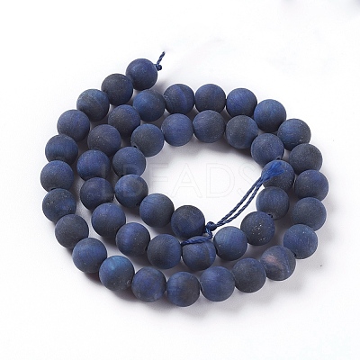 Natural Tiger Eye Beads Strands G-F616-01A-12mm-1
