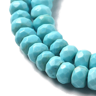 Natural Howlite Beads Strands G-K394-A01-4x2mm-1