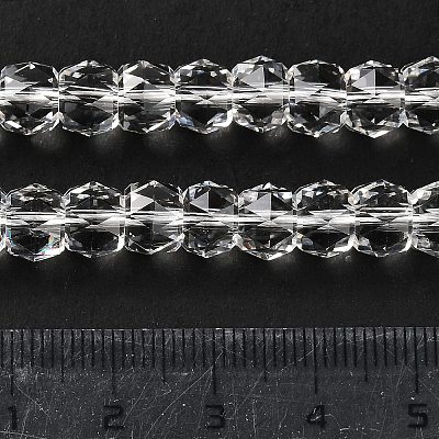 Transparent Glass Beads Strands EGLA-K071-01H-1