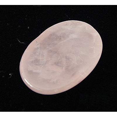 Natural Rose Quartz Cabochons X-G-ROSE10x8x4-1