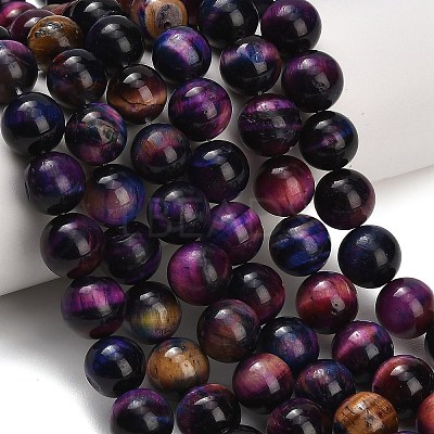Natural Tiger Eye Beads Strands LS-G-F591-18-12mm-10-1