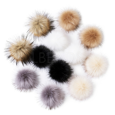 Soft Pom Pom Sewing Snap Button Accessories SNAP-TZ0002-B01-1
