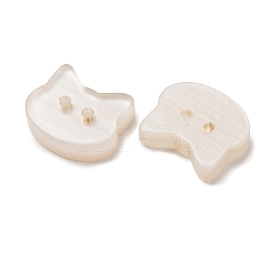 2-Hole Resin Buttons RE-CBA1807-03G-1