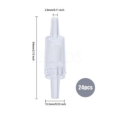 Plastic Fish Tank Air Pump Valve AJEW-WH0270-282B-1