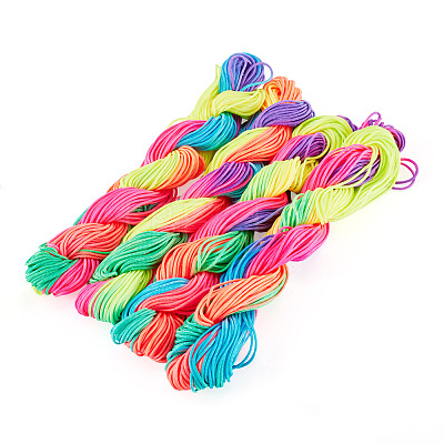 4 Bundles Segment Dyed Polyester Thread OCOR-TADJ0001-02-1