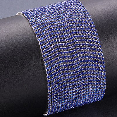 Brass Rhinestone Strass Chains CHC-R125-S6-06S-1
