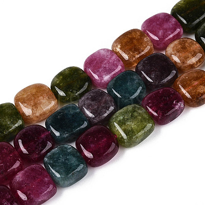 Natural White Jade Beads Strands G-N354-01A-01-1