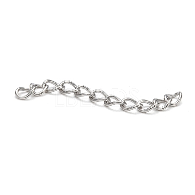 Tarnish Resistant 304 Stainless Steel Chain Extender STAS-F075-43-1