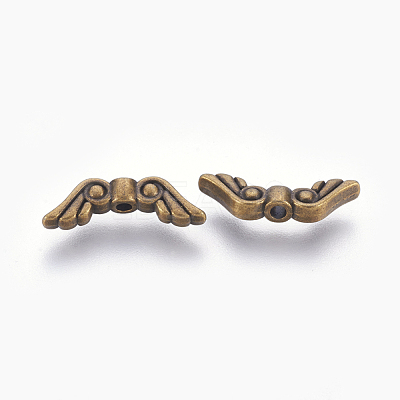 Tibetan Style Alloy Beads TIBEB-A11-3712-AB-FF-1