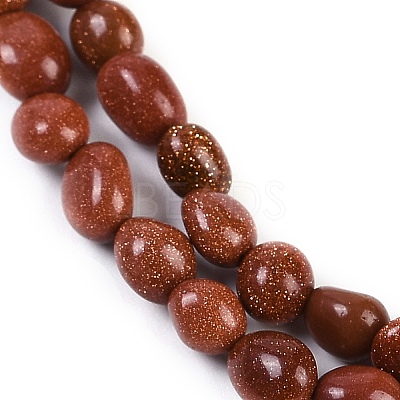 Synthetic Goldstone Beads Strands G-P497-01B-22-1