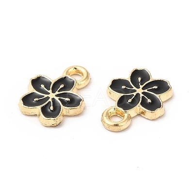 Alloy Enamel Charms ENAM-C005-34G-01-1
