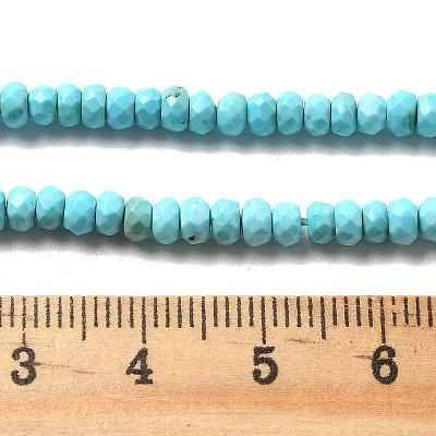 Natural Howlite Beads Strands G-K394-A01-4x2mm-1