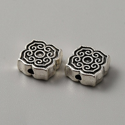Tibetan Style Alloy Beads TIBEB-CJC0001-09AS-1