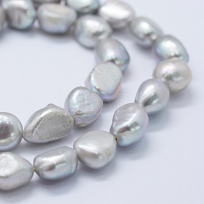 Natural Cultured Freshwater Pearl Beads Strands PEAR-K004-02A-1