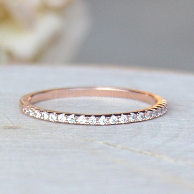 Alloy with Crystal Rhinestone Finger Rings FS-WG3B390-02-1