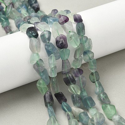 Natural Fluorite Beads Strands G-G018-62D-1