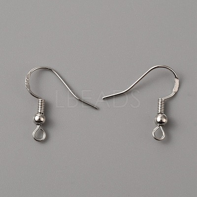 Brass Earring Hooks KK-WH0044-58-1