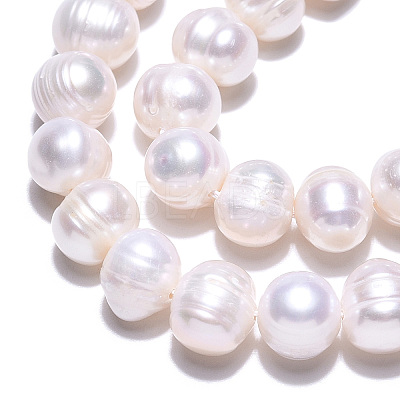 Natural Cultured Freshwater Pearl Beads Strands LS-PEAR-N013-17N-01-1