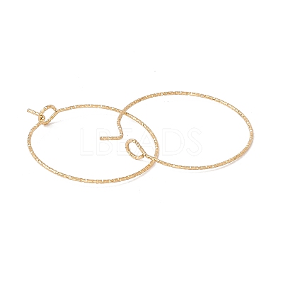 Ion Plating(IP) 316 Surgical Stainless Steel Hoop Earrings Findings X-STAS-D183-02G-02-1