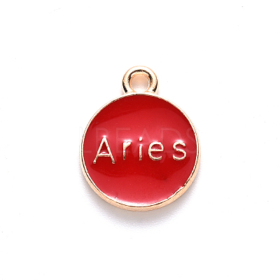 Alloy Enamel Pendants LS-ENAM-S124-01A-07A-1