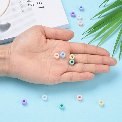 Opaque Acrylic Beads SACR-R746-07-1