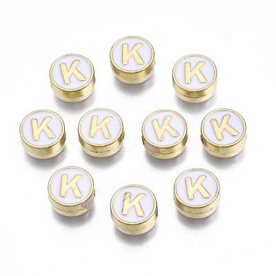 Alloy Enamel Beads X-ENAM-N052-006-01K-RS-1