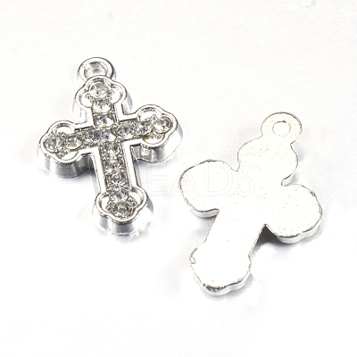 Alloy Rhinestone Pendants ALRI-S165-05P-1