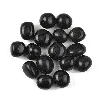 Natural Obsidian Beads G-G348-01B-49-1