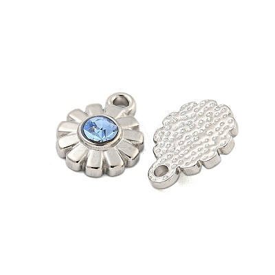 304 Stainless Steel Pendants STAS-L080-003P-04-1