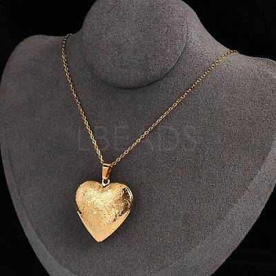 201 Stainless Steel Cable Chain Necklaces NJEW-M050-04C-G-1-1