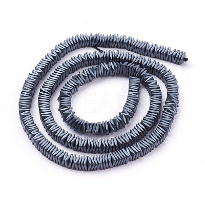 Non-magnetic Synthetic Hematite Bead Strand X-G-E431-05-1