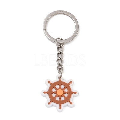 Cartoon PVC Pendant Keychain LS-KEYC-U001-01B-1