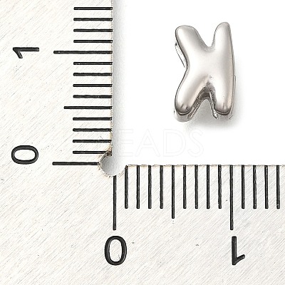 304 Stainless Steel Slide Charms STAS-B075-37P-K-1