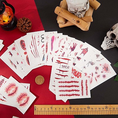 2 Sets 2 Style Body Art Tattoos Stickers MRMJ-GF0001-39-1