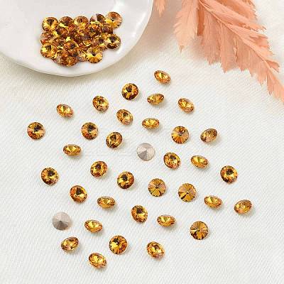 Preciosa&reg MAXIMA Crystal Round Stones Y-PRC-RASS29-10070-1