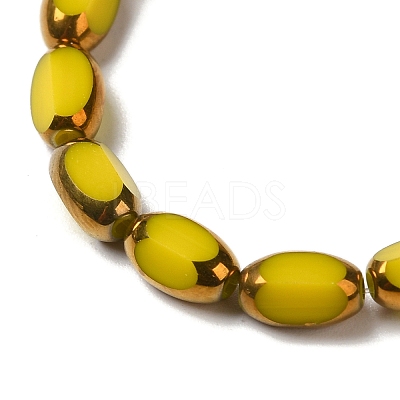 Electroplate Glass Beads Strands X-EGLA-P061-02A-06-1