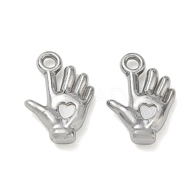 304 Stainless Steel Charms SA-CBAE5AC-01P-1