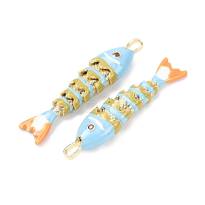 Rack Plating Brass Pendants X-KK-A268-05G-C05-1