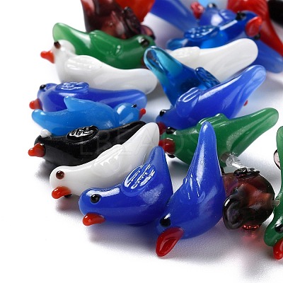 Handmade Lampwork Beads LAMP-F020-08-1