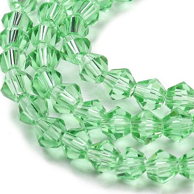 Transparent Glass Beads Strands GLAA-F029-3mm-24-1